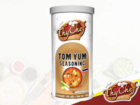 ซอสผงปรุงรสต้มยำ แบบกระป๋อง 100 กรัม